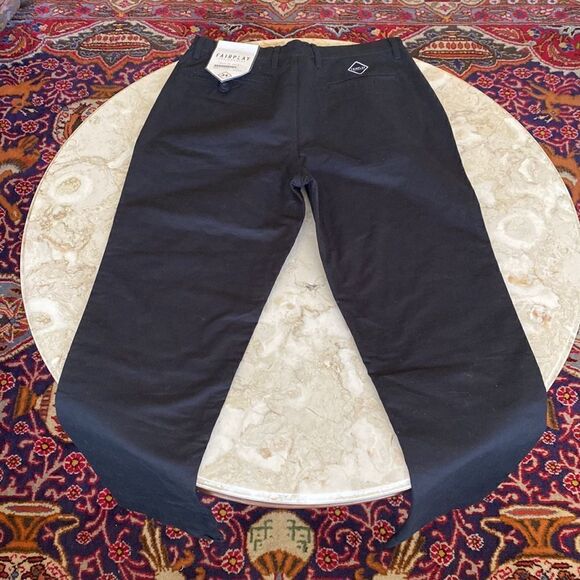 NWT FairPlay Los Angeles Gaston Work Pant Black - Picture 5 of 14